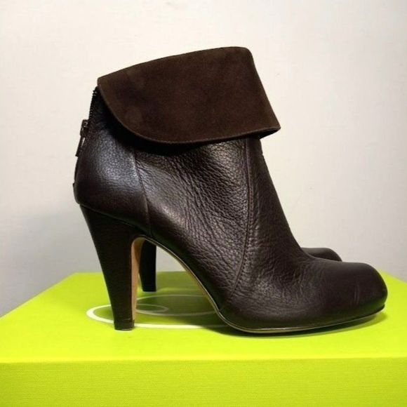 Jessica Bennett Shoes - NWOB Jessica Bennett Women's Dark Brown Nixie Ankle Boots Size 8M